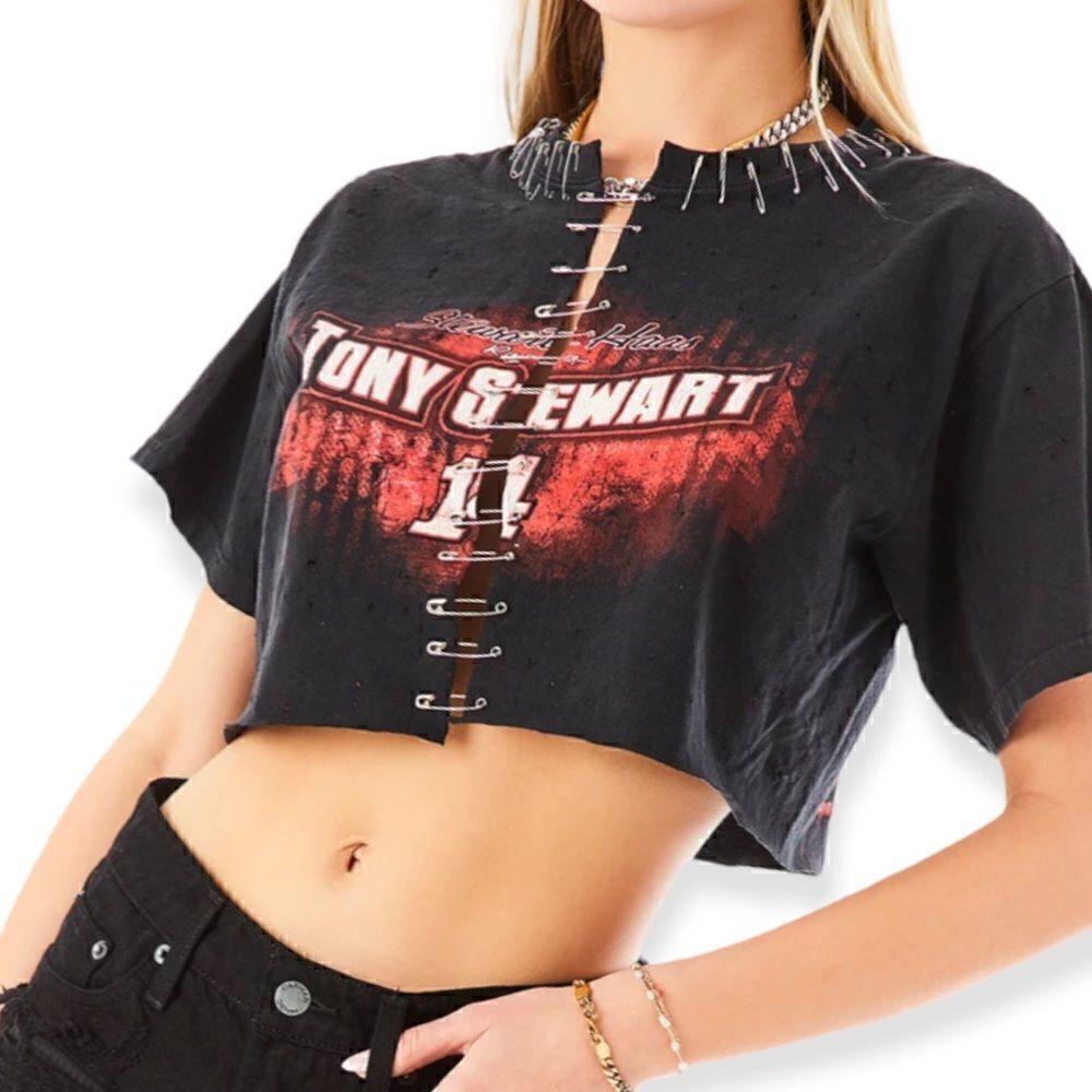 FURST OF A KIND Reworked Vintage Crop Tee 
| Size: OS |